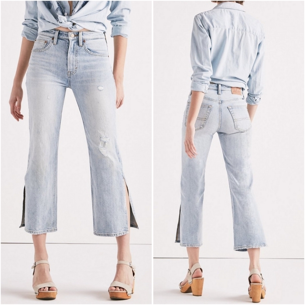 Lucky Brand Lucky Pins Split Leg Jeans
